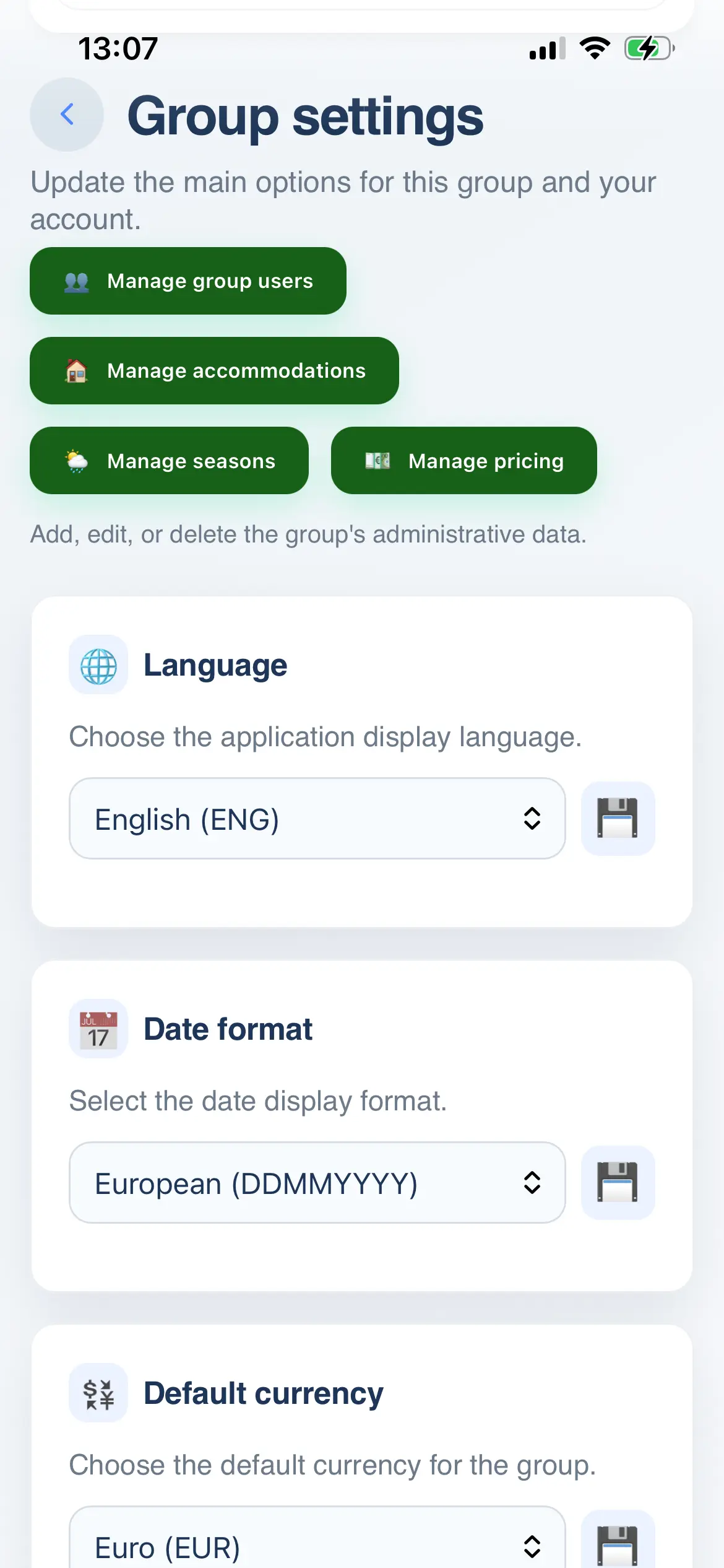 Set up your group your way